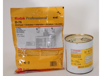 Kodak D-76 + Fixersalt