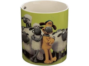 2st Olika exemplar av Shaun the sheep kermik porslin underbara får muggar julkla