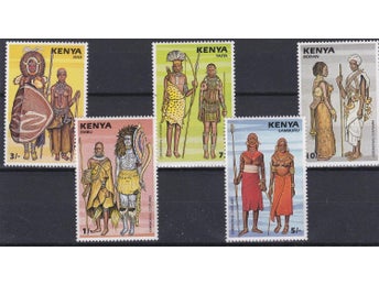 Kenya 1987 Traditionella kläder