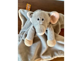 Mjuk Elefant Snuttefilt Teddykompaniet Diinglisar 02