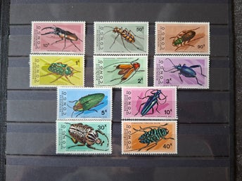 Congo 1971 Skalbaggar