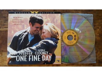 One Fine Day / Widescreen Edition /Laser Disc /Michelle Pfeiffer /George Clooney