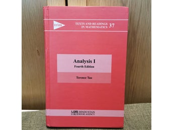 Analysis 1 Fourth edition, Terence Tao