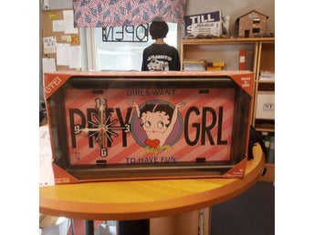 Betty boop klocka prty grl