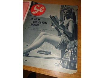 Se 44 -957 Brigitte Bardot omslaget,Kurre Hamrin, Stanley Kramer,Torsten Nilsson