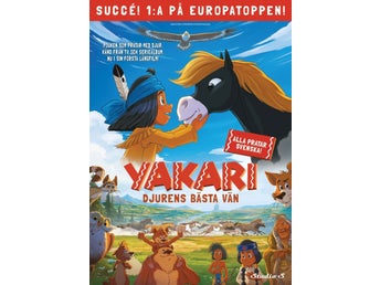 DVD: Yakari - Djurens Bästa Vän (2020 NY SVENSK DVD!) Toby Genkel (Siouxpojken)