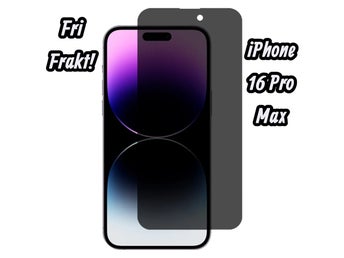 iPhone 16 Pro Max Privacy 9H Härdat Glas Skärmskydd