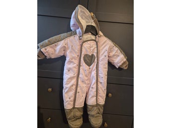 KappAhl rosa overall, storlek 62