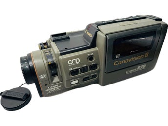 Vintage Canon VM-E70E Canovision 8 Videokamera 8mm Video Camera Recorder