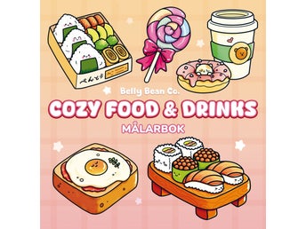 NY COZY FOOD & DRINKS - MÅLARBOK - BELLY BEAN CO