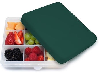 Melii 2st Snackle Box, 9-Delad Matbehållare för barn. BPA-fri. DIskmaskin-säker.