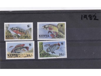 Kenya 1997 Hotade fiskar WWF