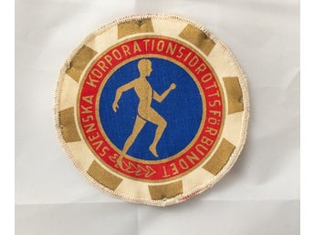 Svenska Korporationsidrottsförbundet - vtg patch tygmärke emblem - Korpen
