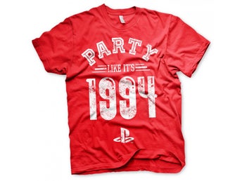Playstation - T-Shirt Party Like It's 1994 (M)