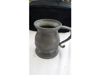 tennmugg antik höjd 11 cm Germany !