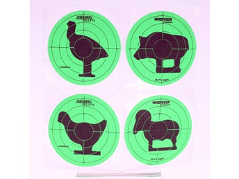 Air pellets targets-4 vintage targets included-Air Logic and Scalemead-1980s