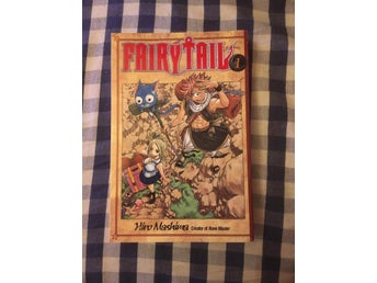 Fairytail vol 1 - manga anime engelska fairy tail