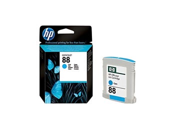 Original HP C9386AE Cyan Ink Cartridge