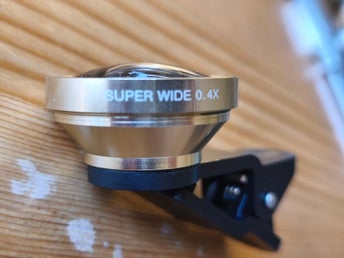 Super Wide 0.4X mobiltelefonlins