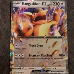 Pokemon 2022 SV2a Pokemon Card 151 Kangaskhan EX Holo Card #115/165