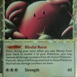 Blissey 106/123 World Championship 2011 Pokemon Card