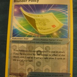 Blunder Policy, 131/172, Reverse Holo