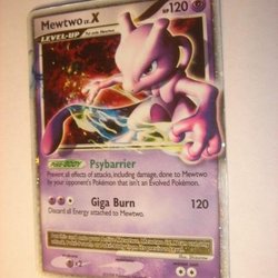 pokemon card mewtwo lv x Mewtwo Lv. X DP28 Holo Ultra Rare Pokemon Card Near Mint main image 0