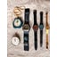 Samling av klockor och stoppur: Casio G-Shock, Swatch, Seiko m.fl.